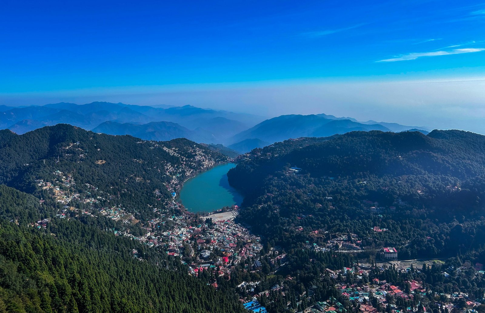 Mussoorie & Nainital Tour Package - hill station views and lake